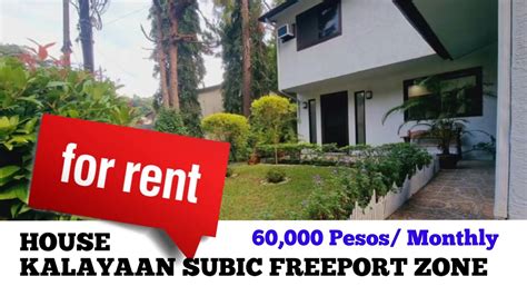 subic homes for rent.